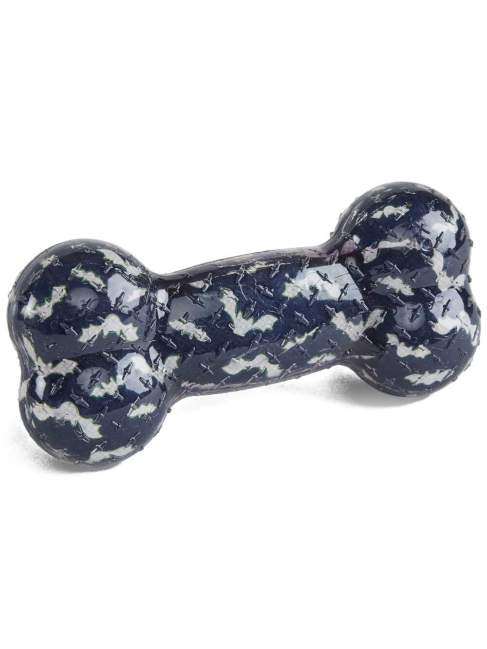 ๐๐๐๐๐๐๐๐ Halloween Dog TPR Glow Bat Bone Chew Toy (Size 7") Green ๐๐ฆ